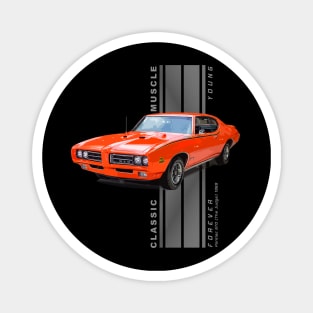 GTO The Judge Classic American Muscle Cars Vintage Magnet